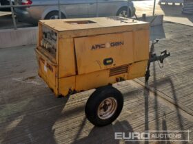 ArcGen Single Axle Welder Generator Generators For Auction: Leeds – 23rd, 24th, 25th, 26th October @ 08:00am full