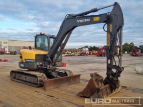 2014 Volvo ECR88D 6 Ton+ Excavators For Auction: Leeds – 23rd, 24th, 25th, 26th October @ 08:00am full