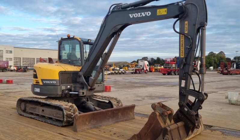 2014 Volvo ECR88D 6 Ton+ Excavators For Auction: Leeds – 23rd, 24th, 25th, 26th October @ 08:00am full