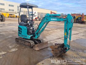 2018 Kobelco SK17SR-3 Mini Excavators For Auction: Leeds – 23rd, 24th, 25th, 26th October @ 08:00am full