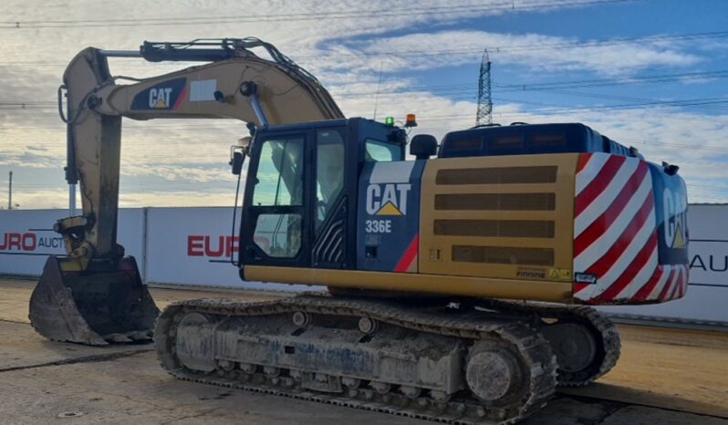 2015 CAT 336ELME 20 Ton+ Excavators For Auction: Leeds – 23rd, 24th, 25th, 26th October @ 08:00am full