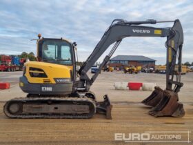 2014 Volvo ECR88D 6 Ton+ Excavators For Auction: Leeds – 23rd, 24th, 25th, 26th October @ 08:00am full