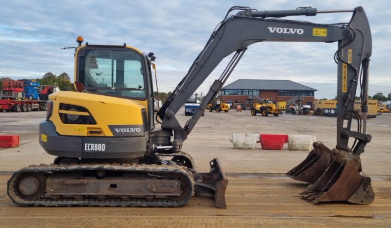 2014 Volvo ECR88D 6 Ton+ Excavators For Auction: Leeds – 23rd, 24th, 25th, 26th October @ 08:00am full