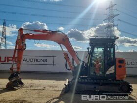 2017 Hitachi ZX85USB-5A 6 Ton+ Excavators For Auction: Leeds – 23rd, 24th, 25th, 26th October @ 08:00am full