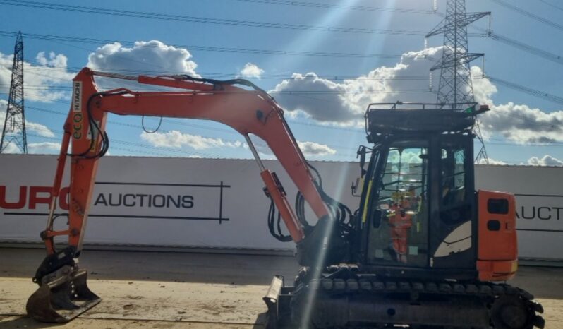 2017 Hitachi ZX85USB-5A 6 Ton+ Excavators For Auction: Leeds – 23rd, 24th, 25th, 26th October @ 08:00am full