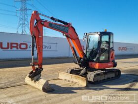 2013 Kubota KX057-4 Mini Excavators For Auction: Leeds – 23rd, 24th, 25th, 26th October @ 08:00am