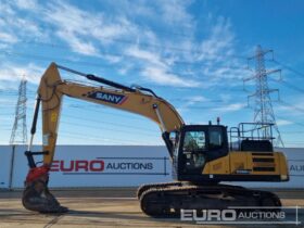 2021 Sany SY265C LC 20 Ton+ Excavators For Auction: Leeds – 23rd, 24th, 25th, 26th October @ 08:00am full