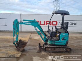 2018 Kobelco SK17SR-3 Mini Excavators For Auction: Leeds – 23rd, 24th, 25th, 26th October @ 08:00am full