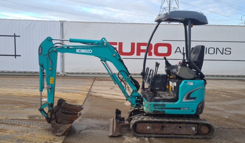 2018 Kobelco SK17SR-3 Mini Excavators For Auction: Leeds – 23rd, 24th, 25th, 26th October @ 08:00am full