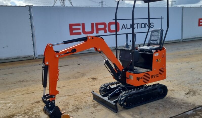 Unused 2024 JPC KV12 Mini Excavators For Auction: Leeds – 23rd, 24th, 25th, 26th October @ 08:00am