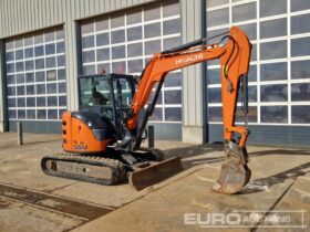 2017 Hitachi ZX55U-5A CLR Mini Excavators For Auction: Dromore – 6th & 7th December 2024 @ 9:00am For Auction on 2024-12-7 full