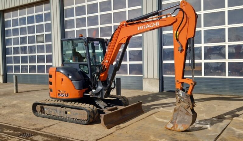 2017 Hitachi ZX55U-5A CLR Mini Excavators For Auction: Dromore – 6th & 7th December 2024 @ 9:00am For Auction on 2024-12-7 full