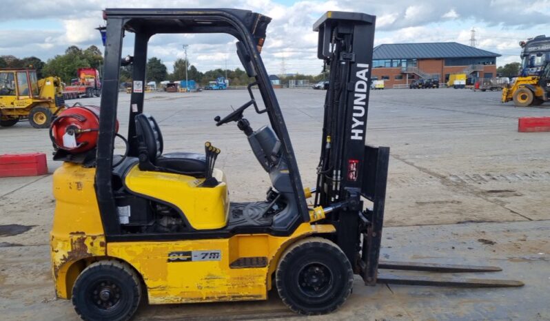 2015 Hyundai 18L Forklifts For Auction: Leeds – 23rd, 24th, 25th, 26th October @ 08:00am full