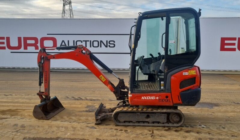 2017 Kubota KX016-4 Mini Excavators For Auction: Leeds – 23rd, 24th, 25th, 26th October @ 08:00am full