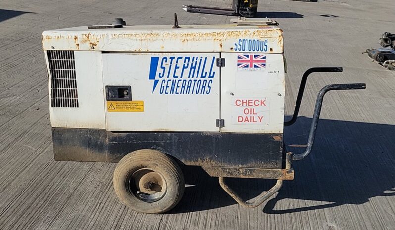 Stephill SSD10000S Generators For Auction: Leeds – 23rd, 24th, 25th, 26th October @ 08:00am full