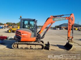 2013 Kubota KX057-4 Mini Excavators For Auction: Leeds – 23rd, 24th, 25th, 26th October @ 08:00am full