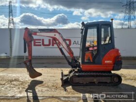 2016 Kubota KX61-3 Mini Excavators For Auction: Leeds – 23rd, 24th, 25th, 26th October @ 08:00am full