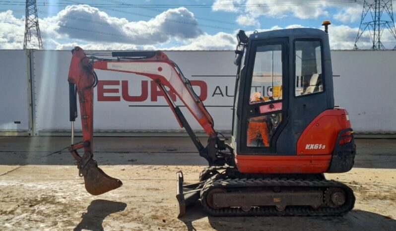 2016 Kubota KX61-3 Mini Excavators For Auction: Leeds – 23rd, 24th, 25th, 26th October @ 08:00am full