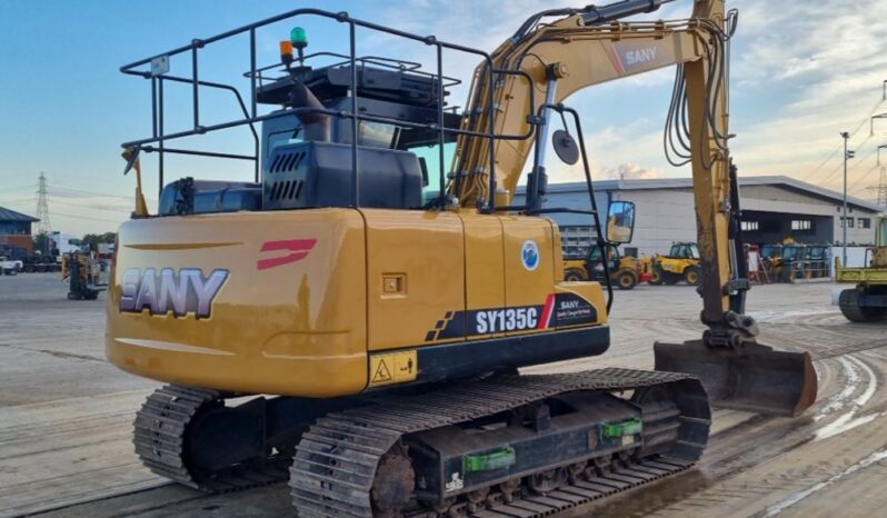 2019 Sany SY135C 10 Ton+ Excavators For Auction: Leeds – 23rd, 24th, 25th, 26th October @ 08:00am full