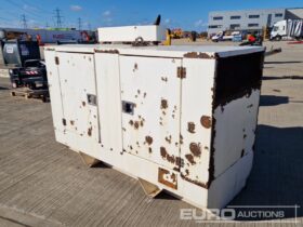 AC Generator 40KvA Generator, Perkins Engine Generators For Auction: Leeds – 23rd, 24th, 25th, 26th October @ 08:00am full