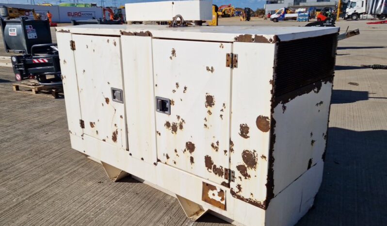 AC Generator 40KvA Generator, Perkins Engine Generators For Auction: Leeds – 23rd, 24th, 25th, 26th October @ 08:00am full