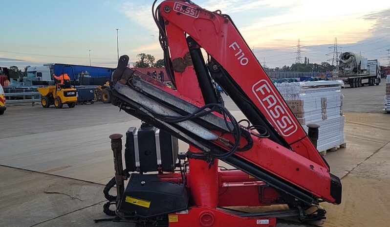 Fassi F110 Hydraulic Loading Cranes For Auction: Leeds – 23rd, 24th, 25th, 26th October @ 08:00am full