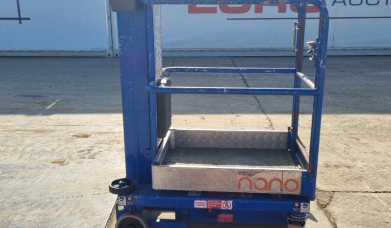 2017 Power Towers Nano Manlifts For Auction: Leeds – 23rd, 24th, 25th, 26th October @ 08:00am full