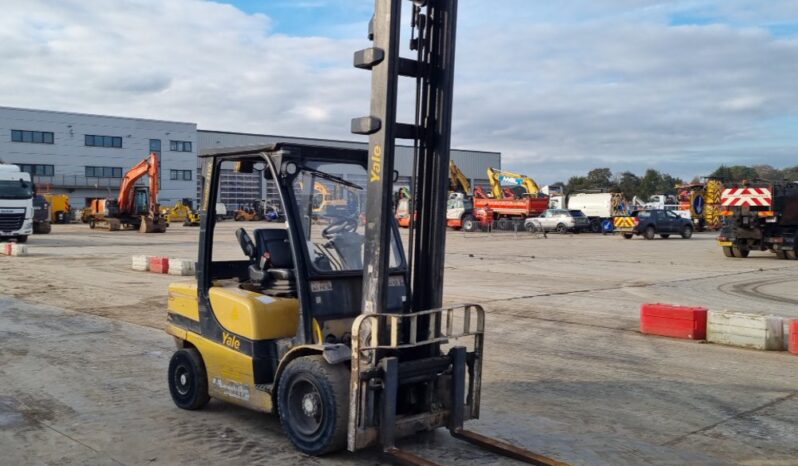 2014 Yale GDP35VX Forklifts For Auction: Leeds – 23rd, 24th, 25th, 26th October @ 08:00am full