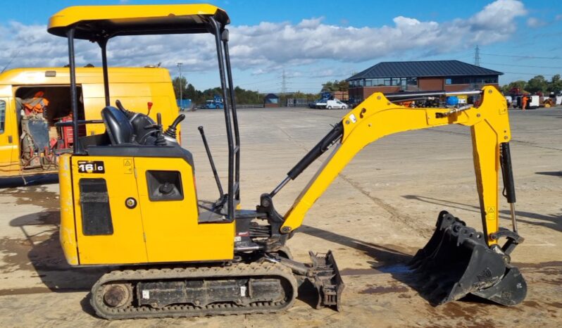 2021 JCB 16C-1 Mini Excavators For Auction: Leeds – 23rd, 24th, 25th, 26th October @ 08:00am full