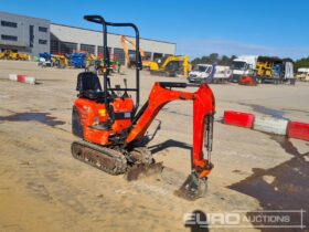 2017 Kubota K008-3 Mini Excavators For Auction: Leeds – 23rd, 24th, 25th, 26th October @ 08:00am full