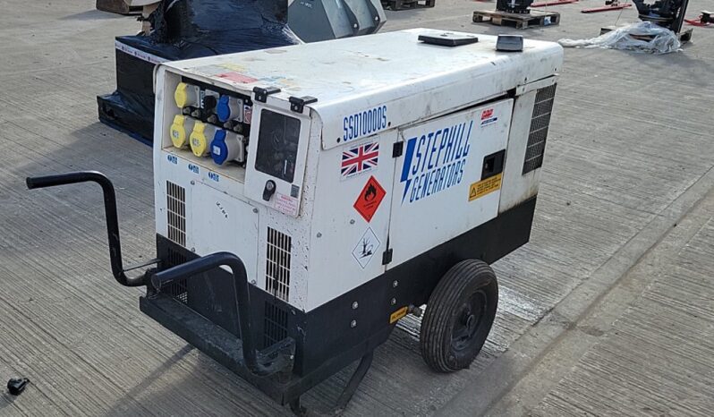 Stephill SSD10000S Generators For Auction: Leeds – 23rd, 24th, 25th, 26th October @ 08:00am full