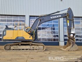 2014 Volvo EC250EL 20 Ton+ Excavators For Auction: Leeds – 23rd, 24th, 25th, 26th October @ 08:00am full