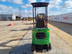 Unused 2024 JPC KV12 Mini Excavators For Auction: Leeds – 23rd, 24th, 25th, 26th October @ 08:00am full