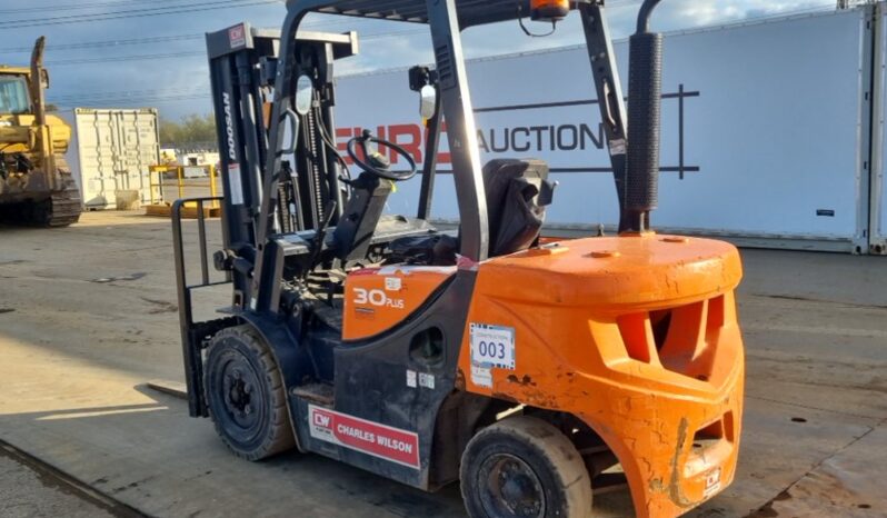 2018 Doosan D30GP Forklifts For Auction: Leeds – 23rd, 24th, 25th, 26th October @ 08:00am full