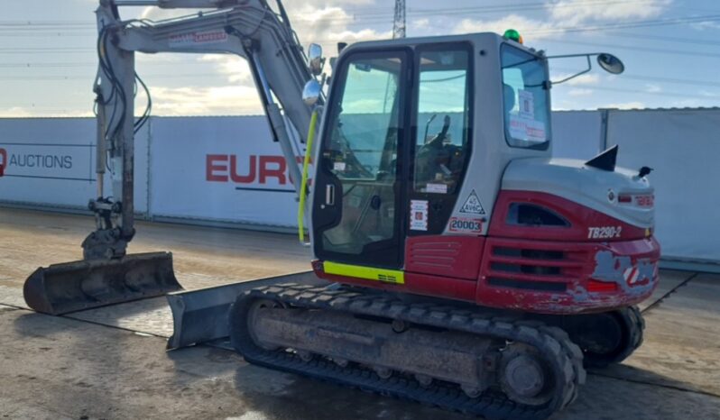 2019 Takeuchi TB290 6 Ton+ Excavators For Auction: Leeds – 23rd, 24th, 25th, 26th October @ 08:00am full