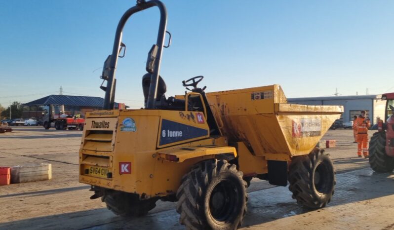 2014 Thwaites 6 Ton Site Dumpers For Auction: Leeds – 23rd, 24th, 25th, 26th October @ 08:00am full