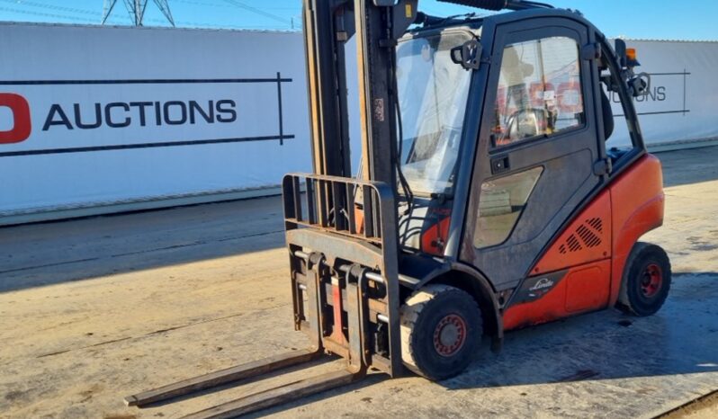 2017 Linde H25D-02 Forklifts For Auction: Leeds – 23rd, 24th, 25th, 26th October @ 08:00am