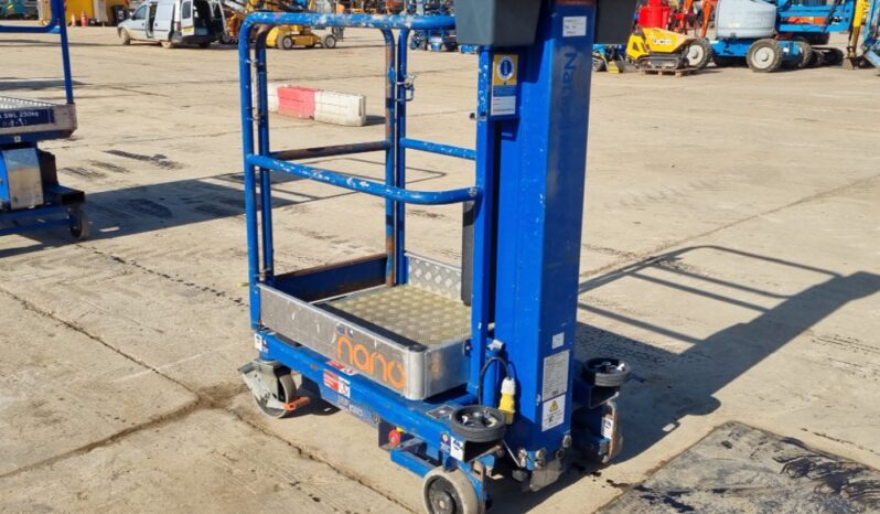 2017 Power Towers Nano Manlifts For Auction: Leeds – 23rd, 24th, 25th, 26th October @ 08:00am full