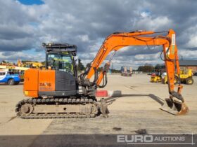 2017 Hitachi ZX85USB-5A 6 Ton+ Excavators For Auction: Leeds – 23rd, 24th, 25th, 26th October @ 08:00am full