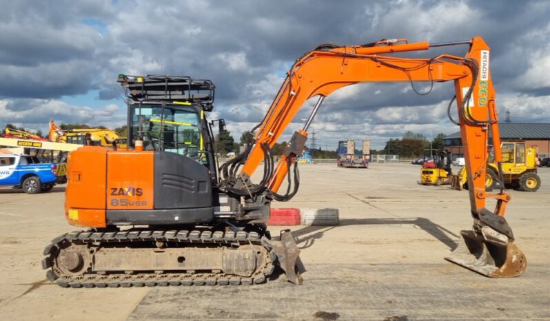 2017 Hitachi ZX85USB-5A 6 Ton+ Excavators For Auction: Leeds – 23rd, 24th, 25th, 26th October @ 08:00am full