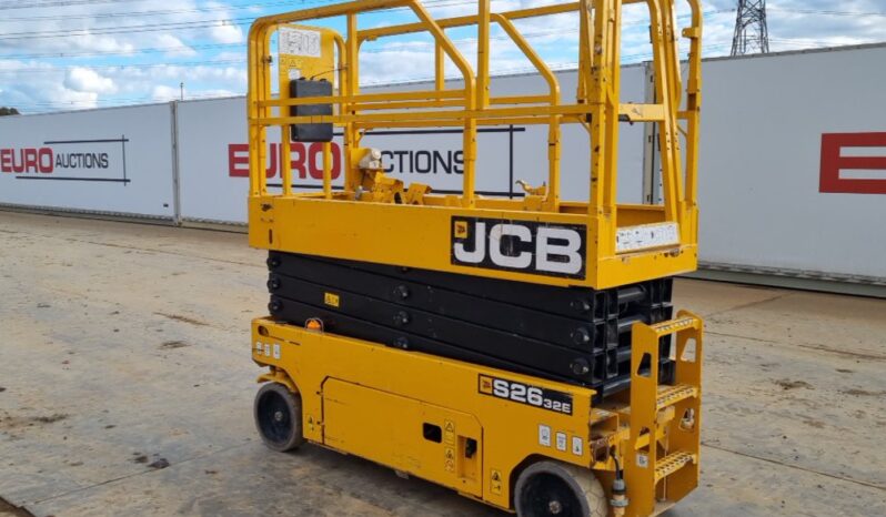 2019 JCB S2632E Manlifts For Auction: Leeds – 23rd, 24th, 25th, 26th October @ 08:00am full