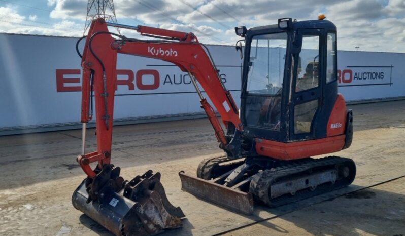 2012 Kubota KX61-3 Mini Excavators For Auction: Leeds – 23rd, 24th, 25th, 26th October @ 08:00am