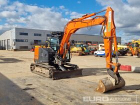 2017 Hitachi ZX85USB-5A 6 Ton+ Excavators For Auction: Leeds – 23rd, 24th, 25th, 26th October @ 08:00am full