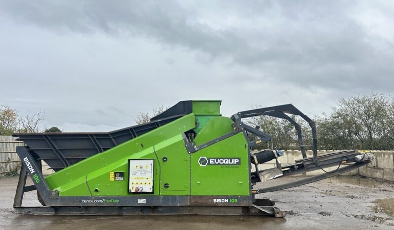 Terex EVOQUIP BISON 100 HOOK LOADER JAW CRUSHER full