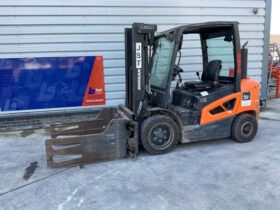 2022 Doosan D305-9 C/B Diesel Forklift Truck c/w Kaup 2T413 Bail Clamp For Auction on 2024-10-28 For Auction on 2024-10-28