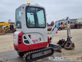 2019 Takeuchi TB216 Mini Excavators For Auction: Leeds – 23rd, 24th, 25th, 26th October @ 08:00am full