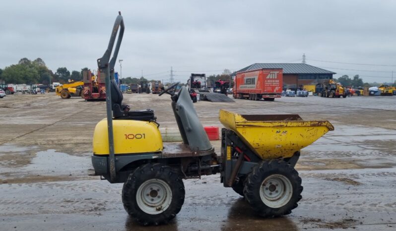 2009 Wacker Neuson 1 Ton Site Dumpers For Auction: Leeds – 23rd, 24th, 25th, 26th October @ 08:00am full