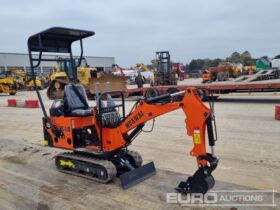 Unused 2024 Huawai HE10-B Mini Excavators For Auction: Leeds – 23rd, 24th, 25th, 26th October @ 08:00am full