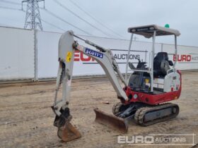 2020 Takeuchi TB216 Mini Excavators For Auction: Leeds – 23rd, 24th, 25th, 26th October @ 08:00am