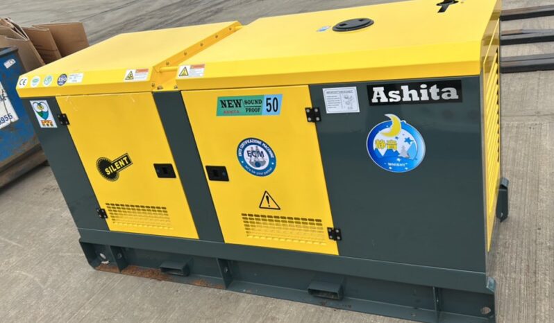 Unused 2024 Ashita Power AG3-50E Generators For Auction: Leeds – 23rd, 24th, 25th, 26th October @ 08:00am full